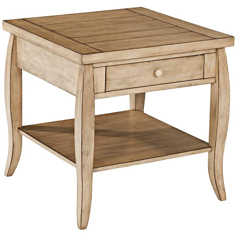Image 1 Glen Valley 24 inch Wide Square End Table by Klaussner 