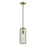 3_Glenbrook 1 Light Antique Brass Pendant more views
