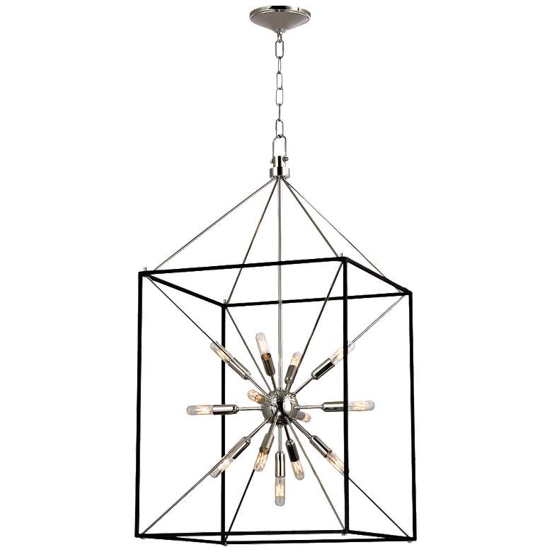 Image 1 Glendale 13 Light Chandelier Polished Nickel