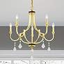 Thumbnail2 of Glendale 24 1/2" Wide Polished Brass 5-Light Chandelier