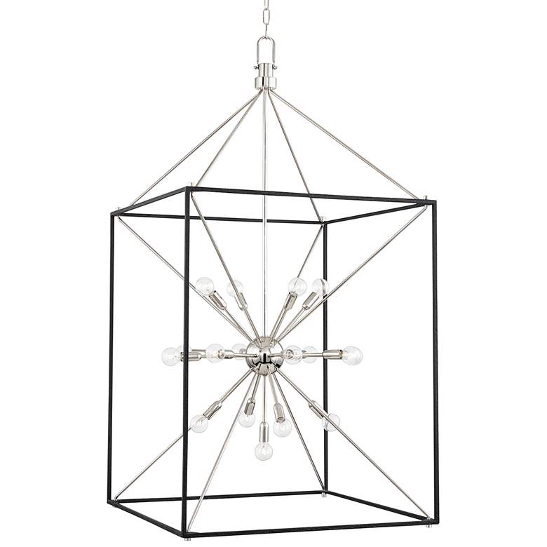Image 2 Glendale 27" Wide Polished Nickel 5-Light Chandelier