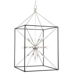 Glendale 27" Wide Polished Nickel 5-Light Chandelier