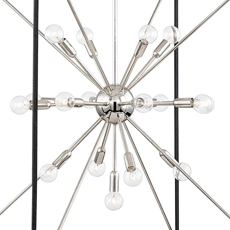 Image 3 Glendale 27 inch Wide Polished Nickel 5-Light Chandelier more views