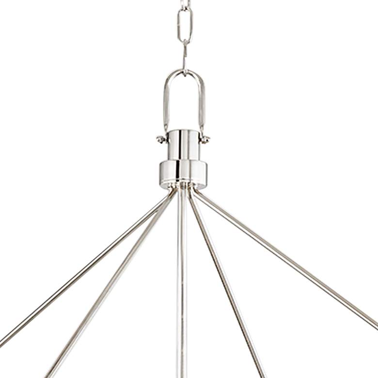 Image 4 Glendale 27" Wide Polished Nickel 5-Light Chandelier more views