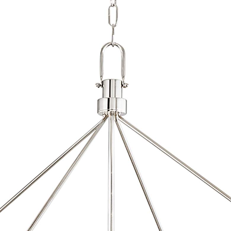 Image 4 Glendale 27 inch Wide Polished Nickel 5-Light Chandelier more views