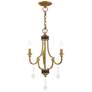 3_Glendale 3 Light Antique Brass Mini Chandelier