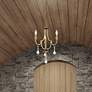 2_Glendale 3 Light Antique Brass Mini Chandelier