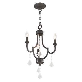 Image5 of Glendale 3 Light English Bronze Mini Chandelier more views