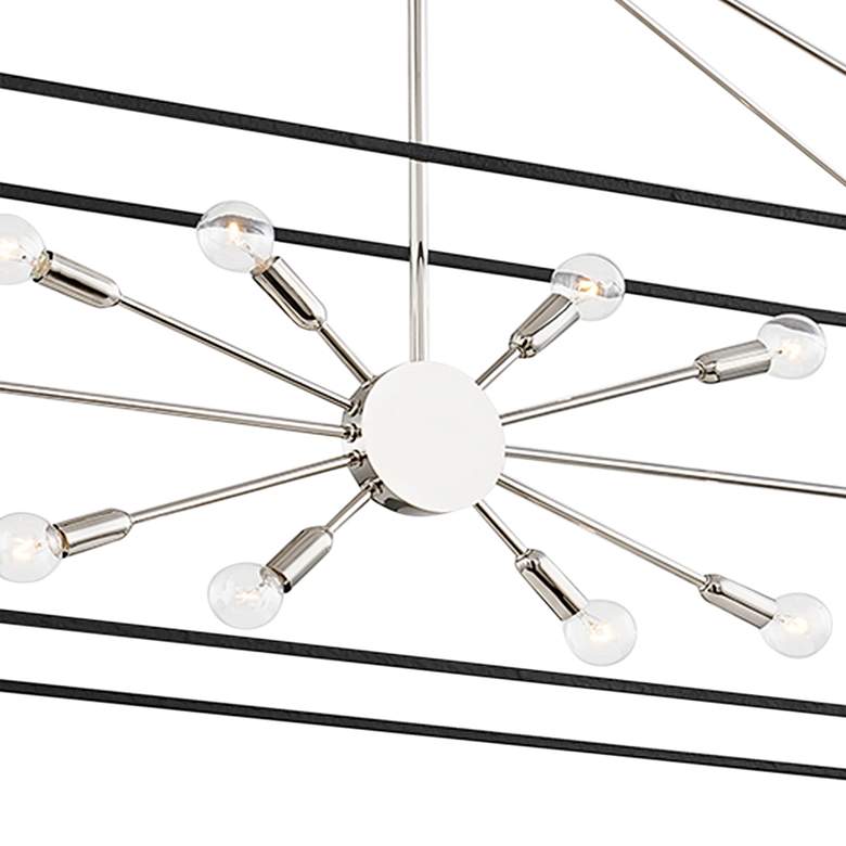 Image 3 Glendale 48" Wide Polished Nickel 10-Light Island Chandelier more views
