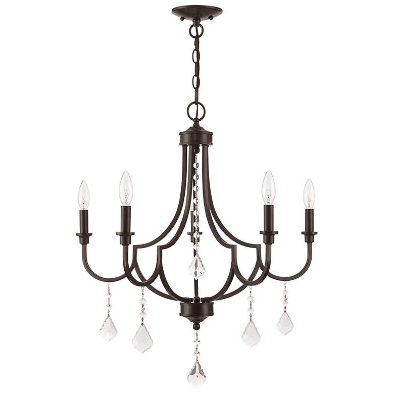 Image 4 Glendale 5 Light English Bronze Chandelier more views