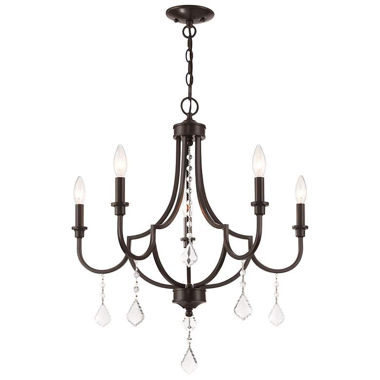 Image 5 Glendale 5 Light English Bronze Chandelier more views
