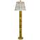 Glenkerry Brown Jade Floor Lamp