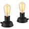 Glenmont USB and Outlet Lamps with LED Bulbs - Set of 2