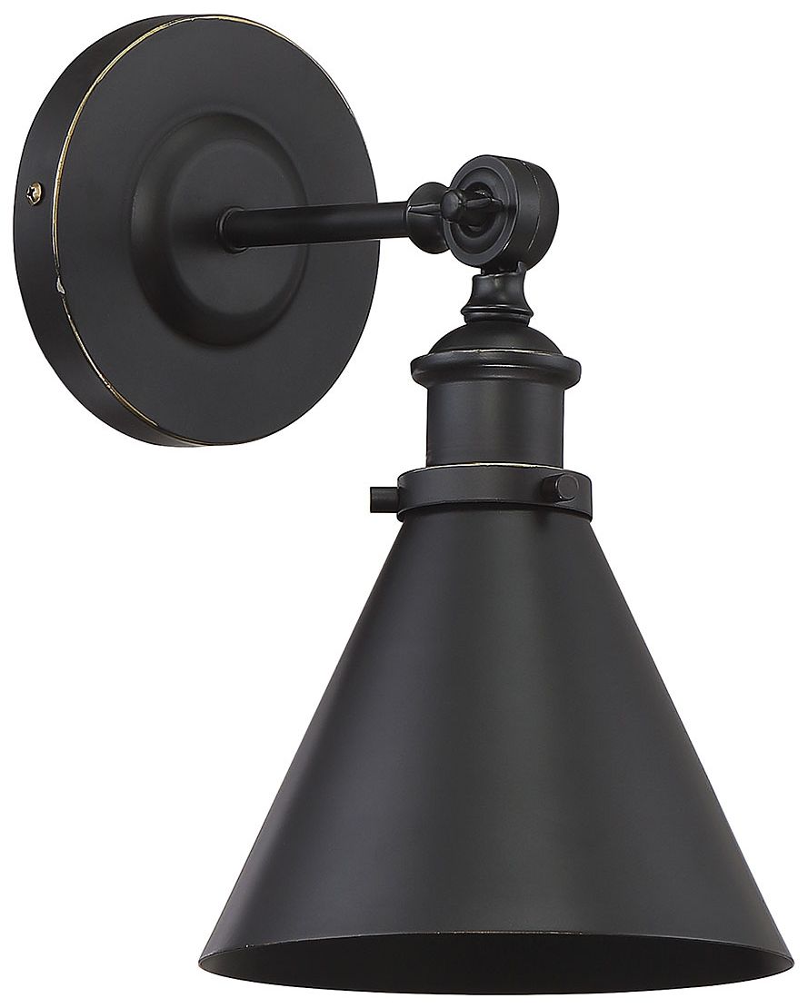 Image 3 Glenn 1-Light Adjustable Wall Sconce in Classic Bronze more views