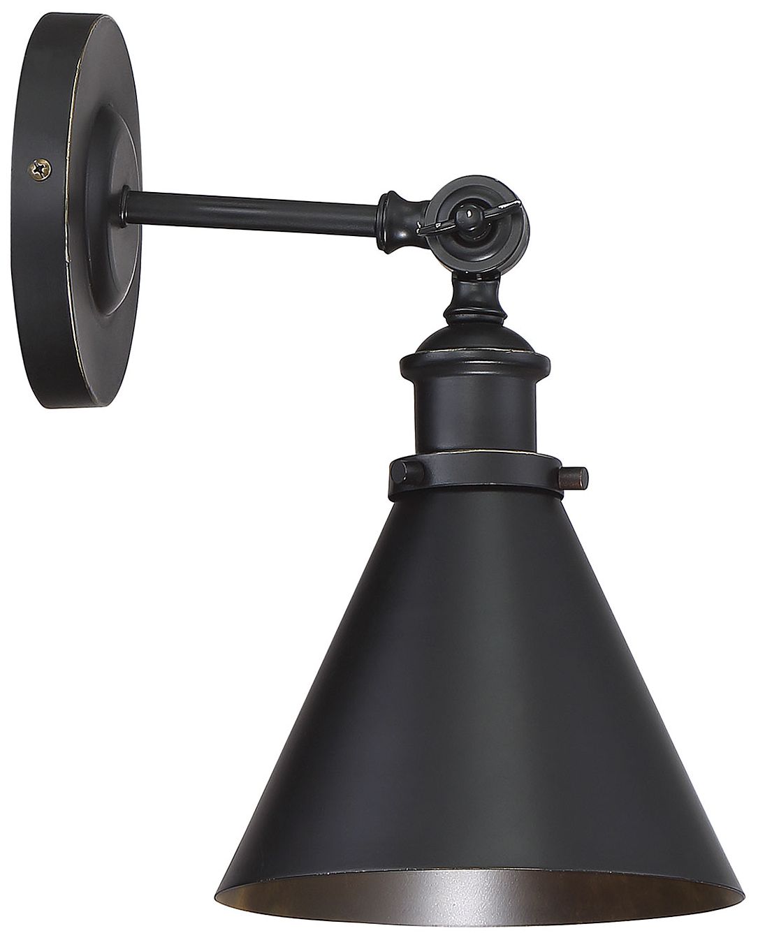 Image 5 Glenn 1-Light Adjustable Wall Sconce in Classic Bronze more views