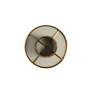 Glenn 31 1/2" Wide Gold Round Coffee Table