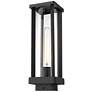 1_Glenwood 15" High Black Outdoor Post Light