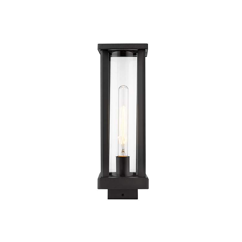 Image 2 Glenwood 15" High Black Outdoor Post Light more views