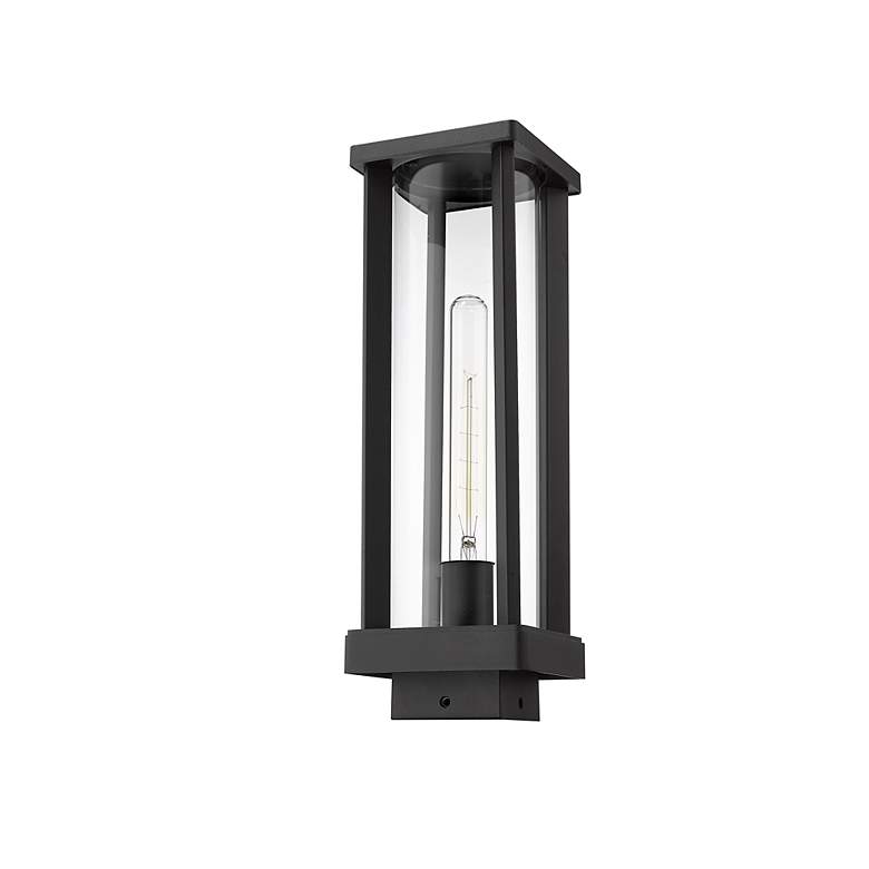 Image 4 Glenwood 15" High Black Outdoor Post Light more views