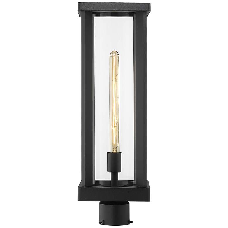 Image 5 Glenwood 20" High Black Outdoor Post Light more views