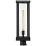 5_Glenwood 20"H Black Outdoor Post Light w/ Round Pole Fitter more views