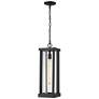 1_Glenwood 22 1/4"H Black Rectangular Outdoor Hanging Light