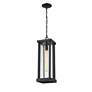 2_Glenwood 22 1/4"H Black Rectangular Outdoor Hanging Light more views