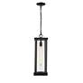 3_Glenwood 22 1/4"H Black Rectangular Outdoor Hanging Light more views