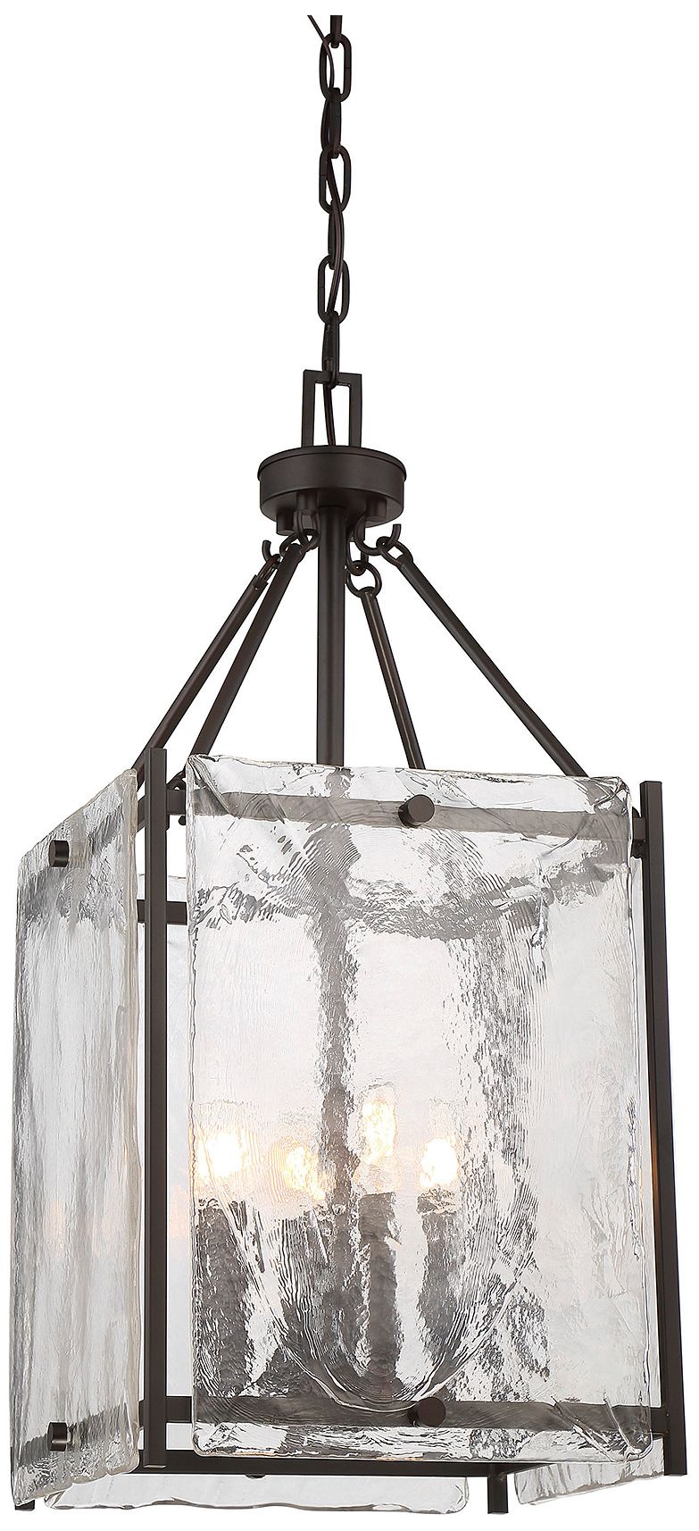 Glenwood 4-Light Pendant in English Bronze
