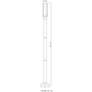 7_Glenwood 88 3/4" High Black Outdoor Post Light with Base more views
