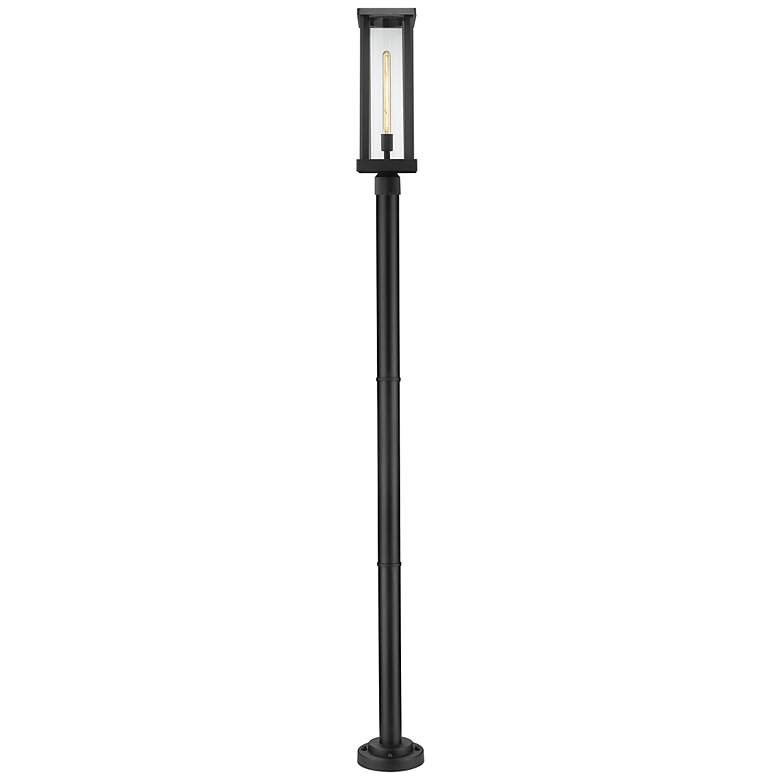 Image 5 Glenwood 93 3/4 inch High Black Aluminum Outdoor Post Light more views