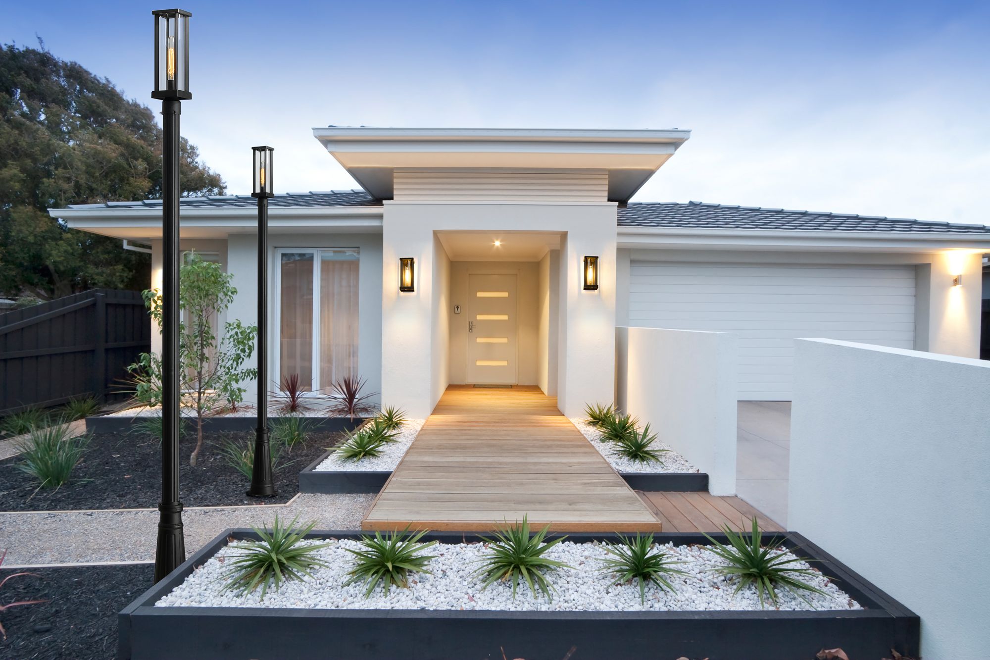 Image 4 Glenwood by Z-Lite Black 109 inch 1 Light Outdoor Post Mounted Fixture more views