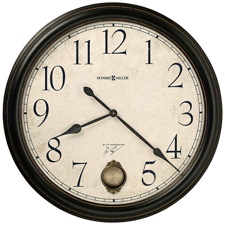 Image 1 Glenwood Falls by Ty Pennington 36 inch Pendulum Wall Clock