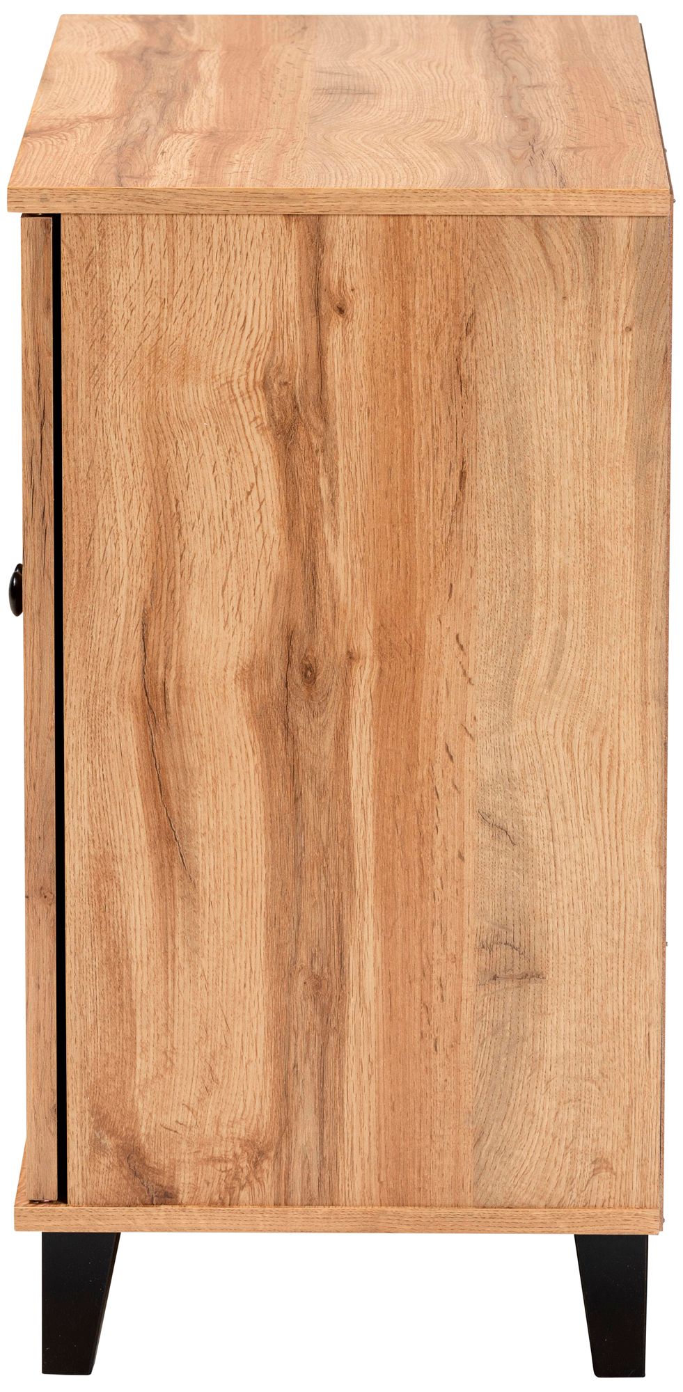 Glidden 29 1/2" Wide Oak Brown 2-Door Shoe Storage Cabinet