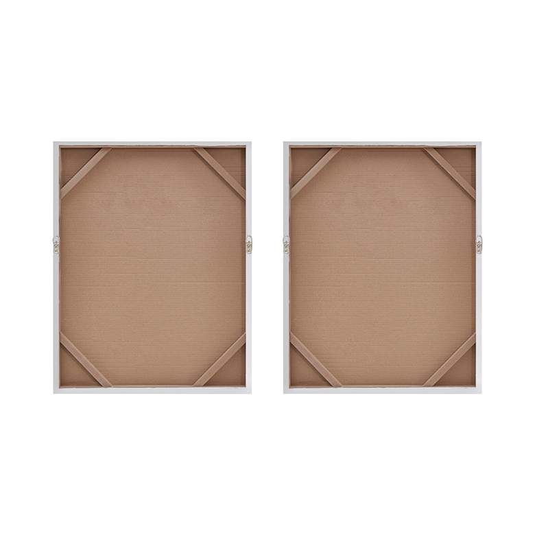 Image 7 Glimmer 28" High 2-Piece Rectangular Canvas Wall Art Set more views