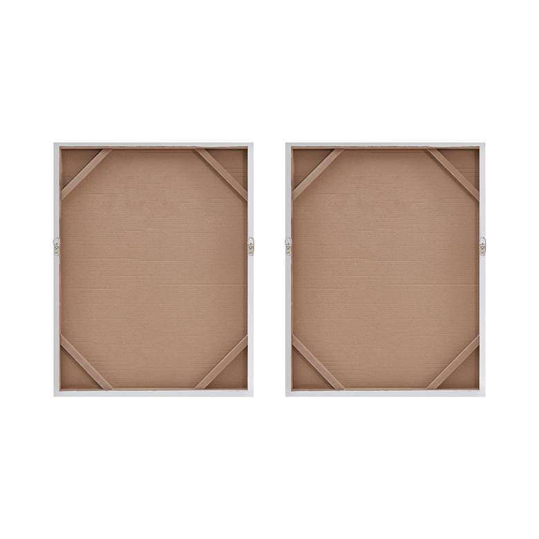 Image 7 Glimmer 28 inch High 2-Piece Rectangular Canvas Wall Art Set more views