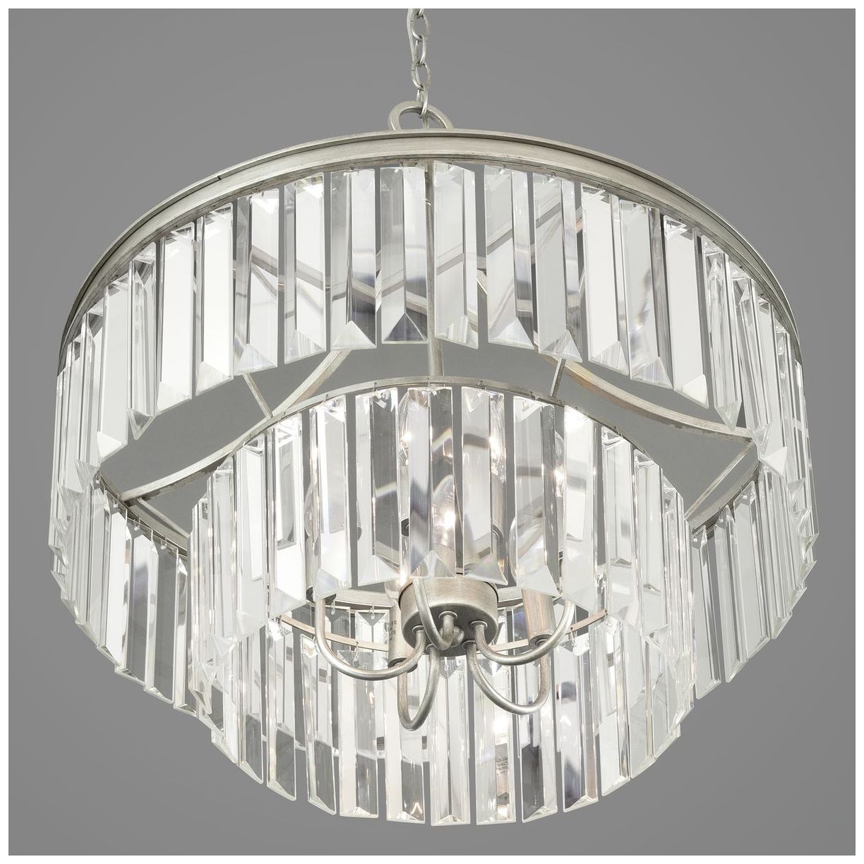 Image 5 Glimmer Collection Five-Light Clear Glass Pendant Light more views