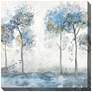 Glimmering Mist 1 24" Square Outdoor Canvas Wall Art
