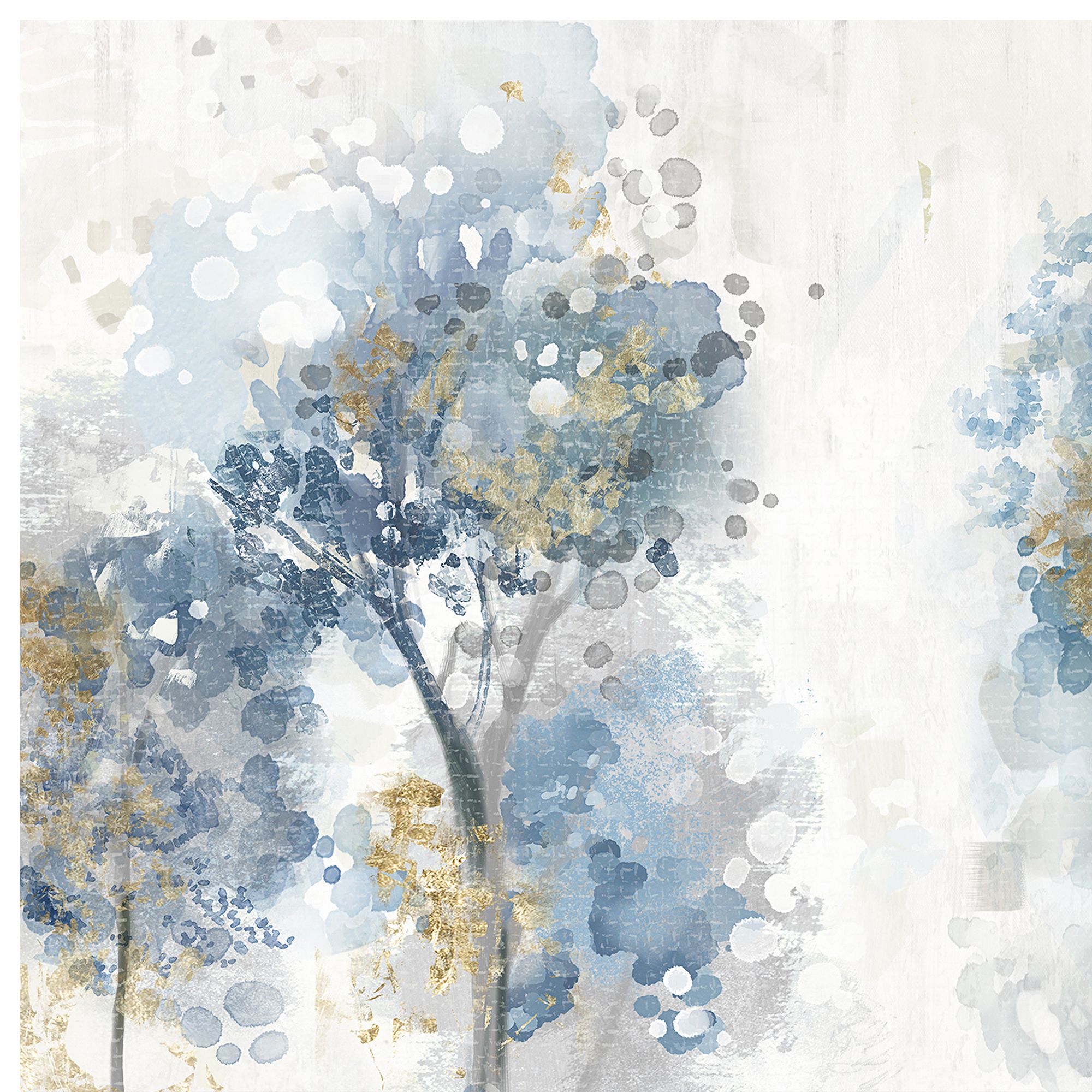 Image 2 Glimmering Mist 1 24" Square Outdoor Canvas Wall Art more views