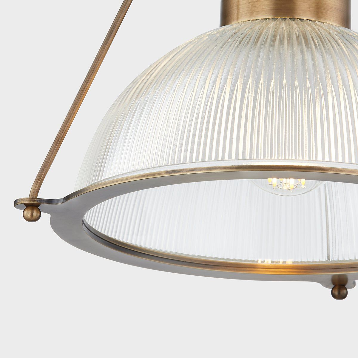 Glint 15" Wide Patina Brass Ceiling Light in scene
