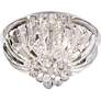 Thumbnail2 of Glisten 16-in W Chrome Flush Mount more views