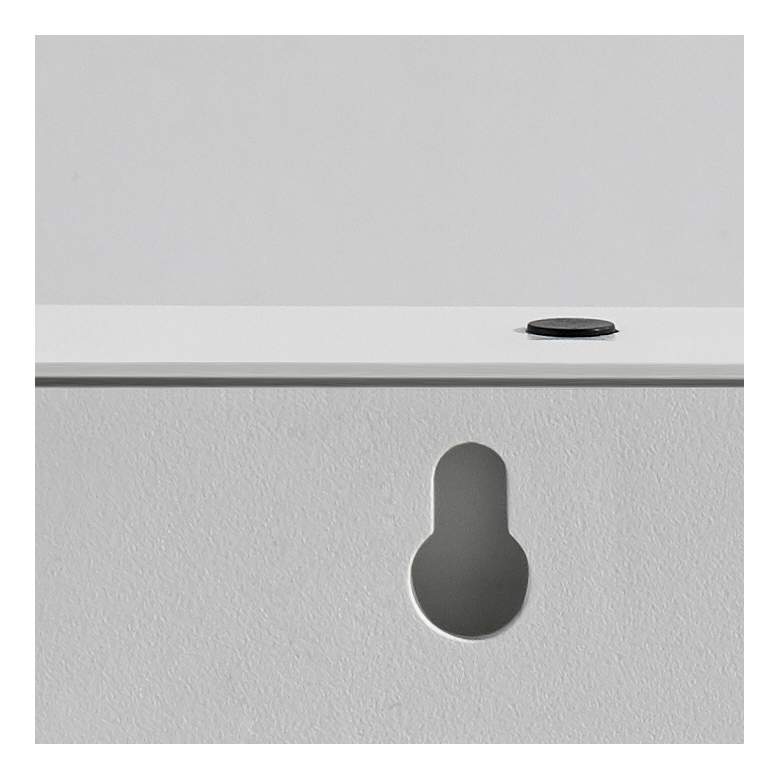 Image 5 Glitter White Battery-Operated Color Changing LED Light Box more views