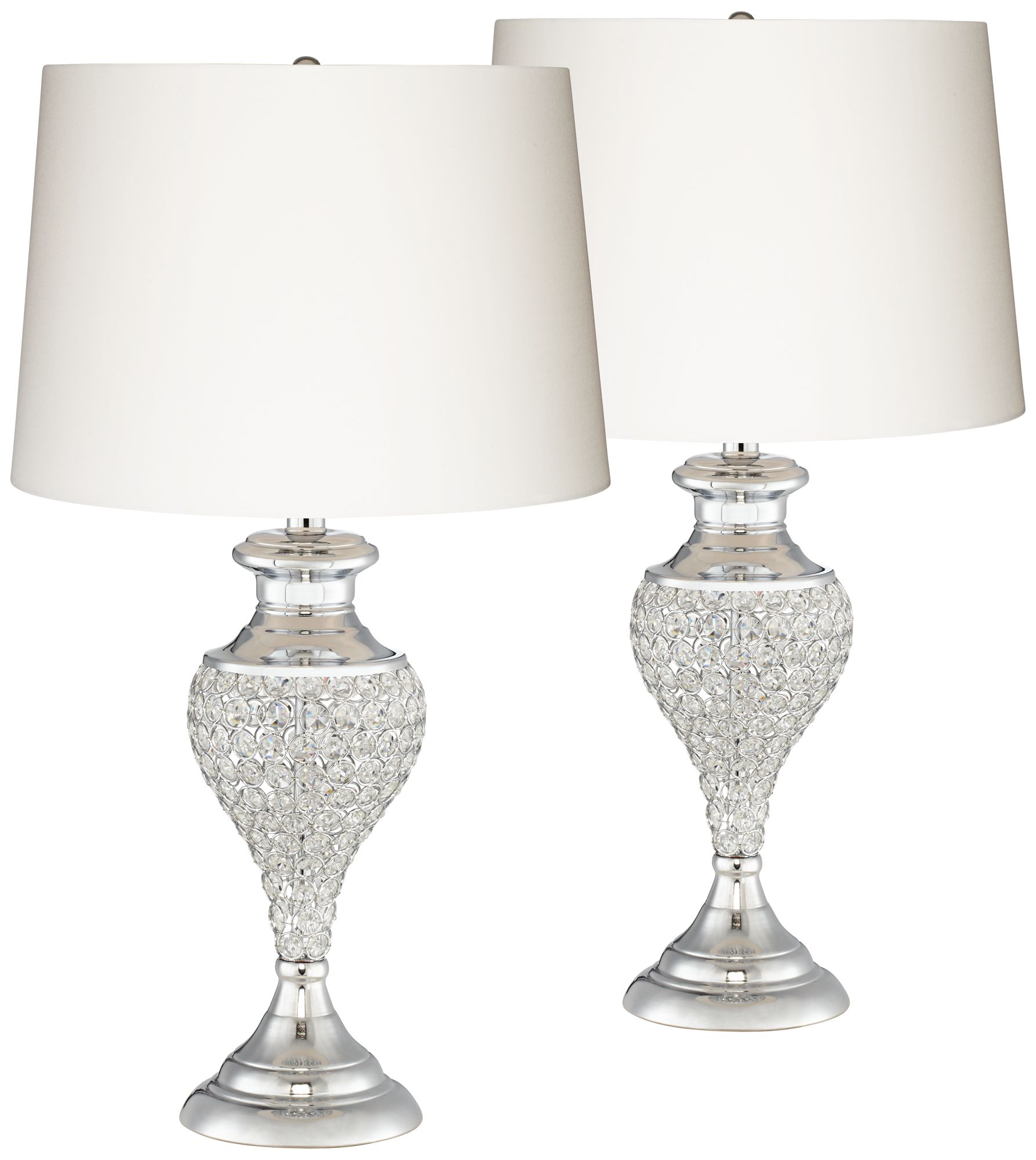 glam lamps set of 2