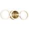 Glo 14" LED Wall Sconce - Satin Brass - 3000K