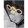 3_Glo 14" LED Wall Sconce - Satin Brass - 3000K more views