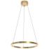 Glo 24" LED Pendant Light - Satin Brass - 3000K