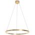 Glo 36" LED Pendant Light - Satin Brass - 3000K