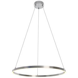 Glo 36" LED Pendant Light - Satin Nickel - 3000K