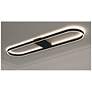 Thumbnail1 of Glo 48" LED Linear Semi-Flush - Black Finish