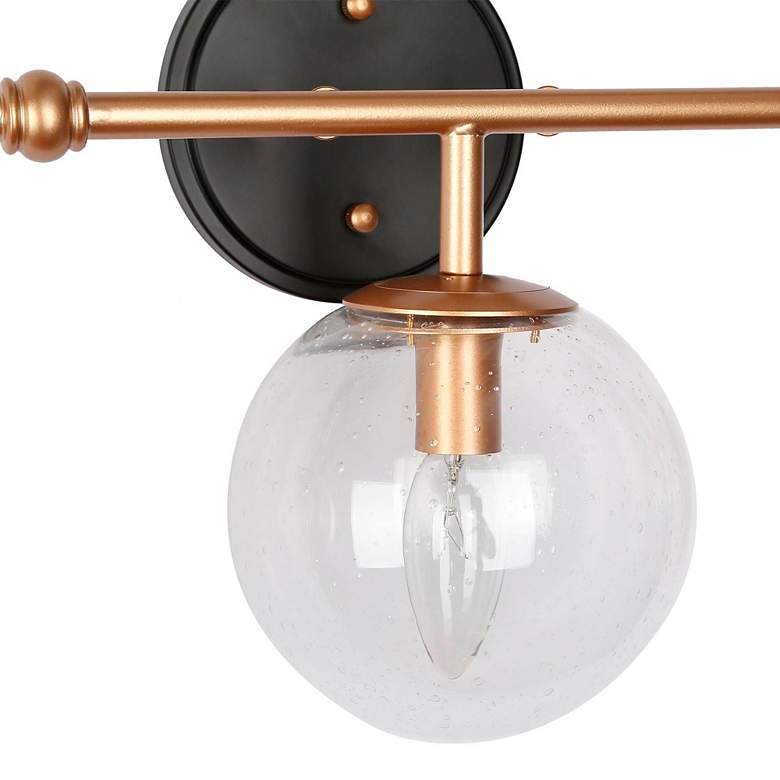 Image 3 Globa 24 1/2" Wide 3-Light Gold Vanity Bath Light more views